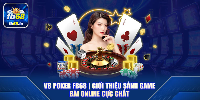 V8 Poker FB68 | Giới Thiệu Sảnh Game Bài Online Cực Chất